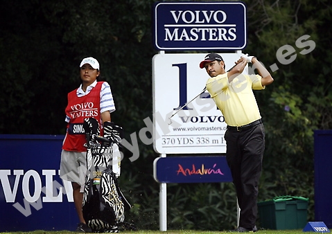 NUMMER ETT  Helt otippade indiern Jeev Milkha Singh vann årets Volvo Masters på Valderrama, genom att på sista rundan hålla undan för inte minst Sergio García. Foto: Volvo Masters
